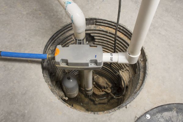 Sump Pump Installation in Brick
