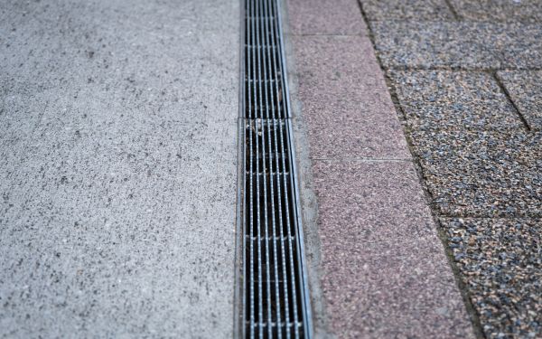 Cost of Grated Drain Installation in Brick