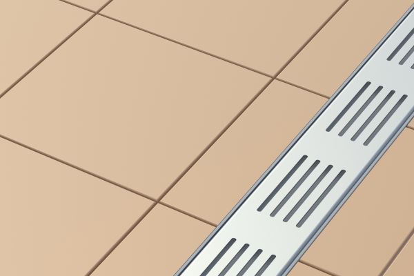 Basement Drain Replacement in Brick